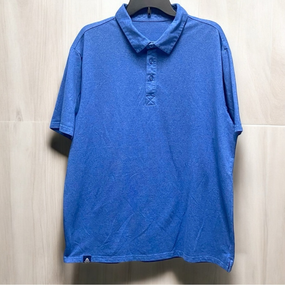 Men’s Blue Short Sleeve‎ Polo Shirt